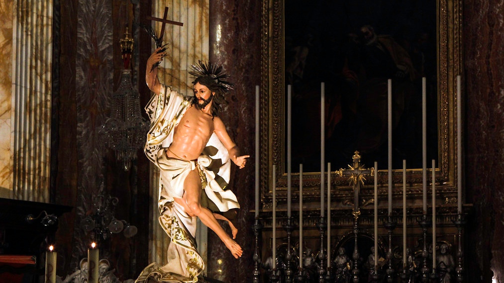 Иисус Христос в церкви на Мальте