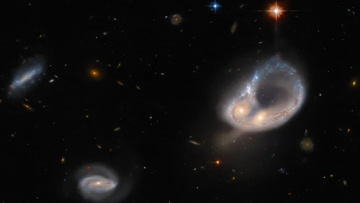 Галактическая пара Arp-Madore 417-391