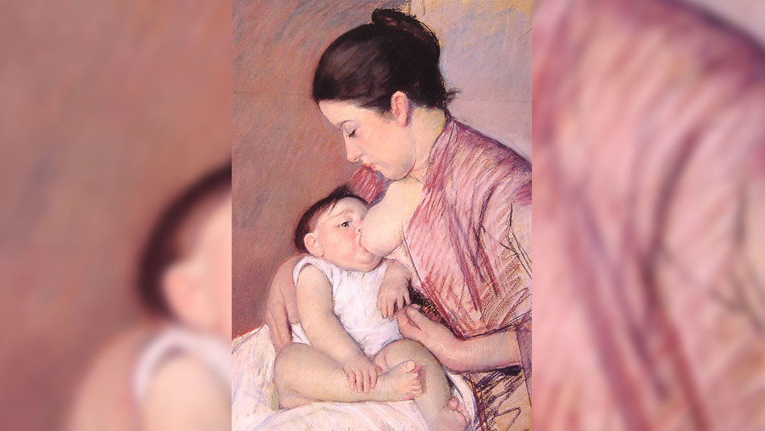 Кассат Мэри. Материнство. 1890 