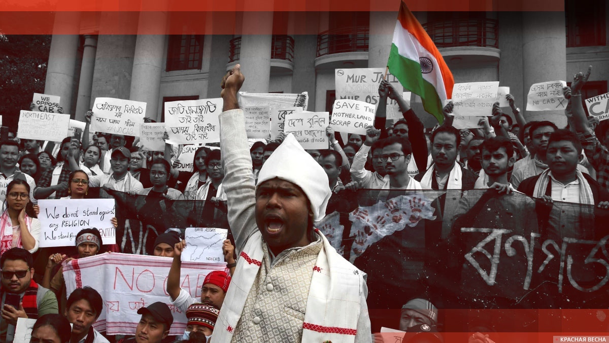 Протесты в Индии