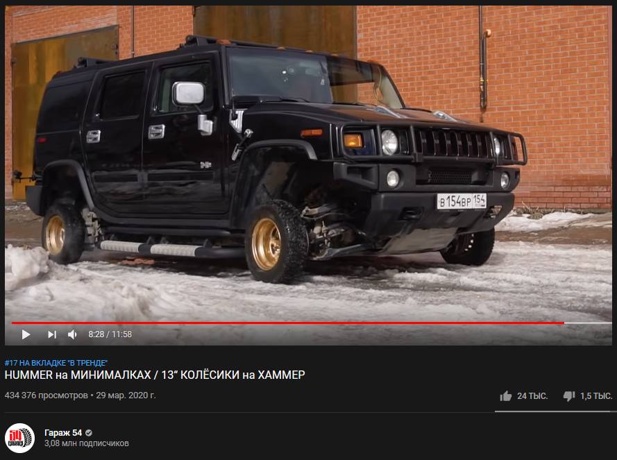 Hummer H2 на колесах от «Жигулей»