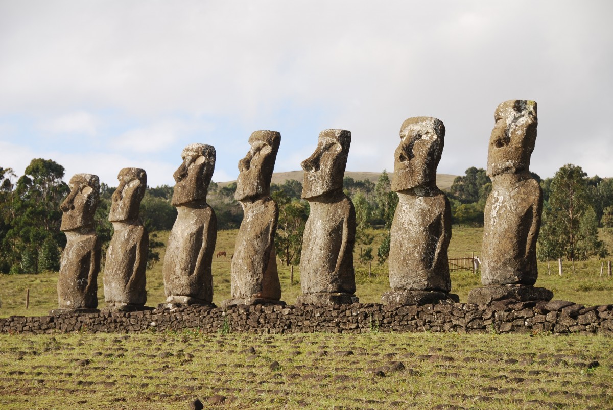Статуи на острове Пасха
