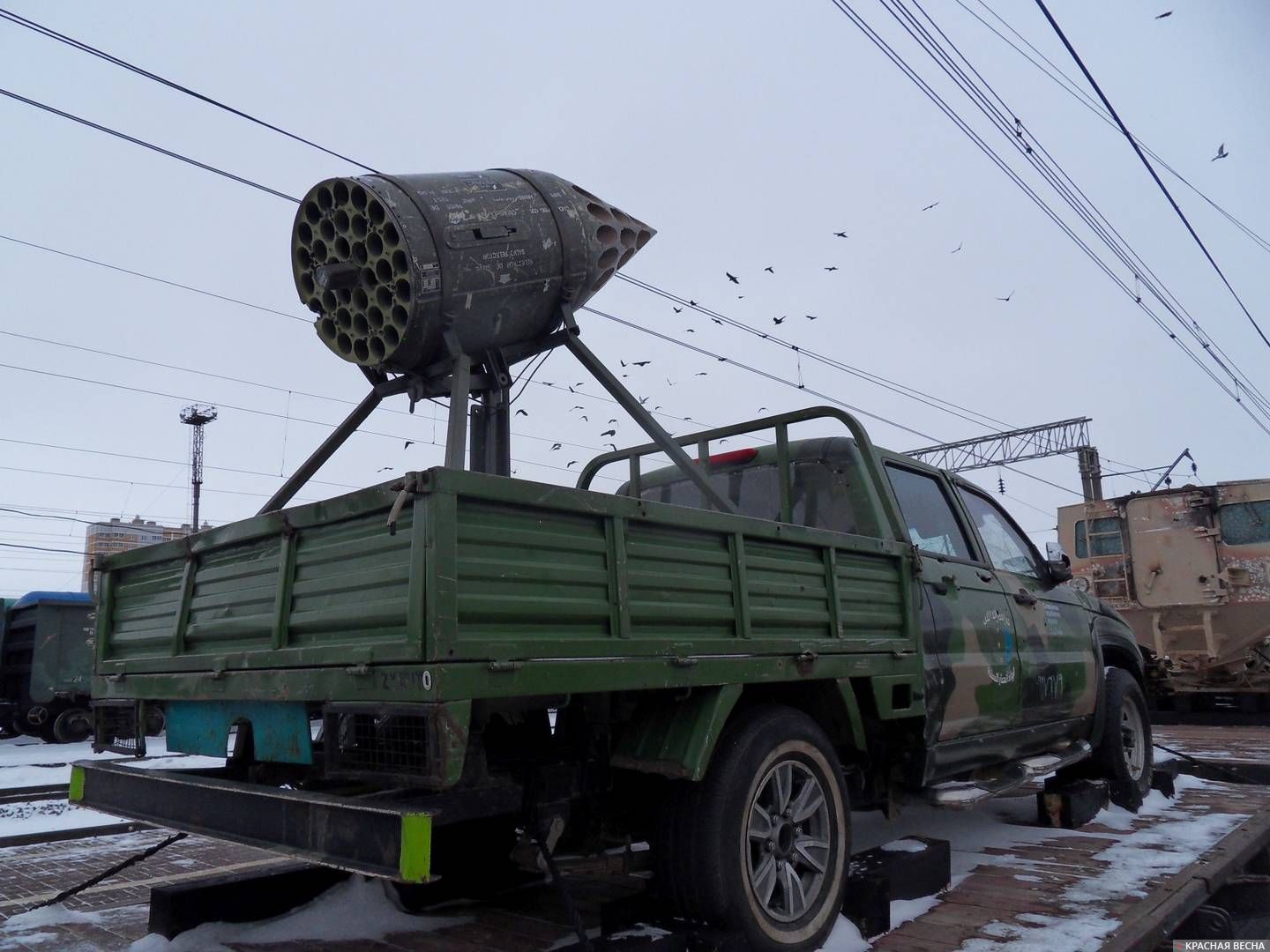 Поезд с сирийскими трофеями добрался до Тулы | ИА Красная Весна