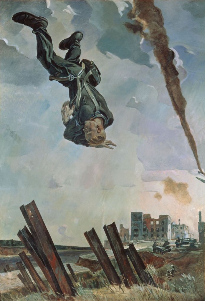 Александр Дейнека, Сбитый ас 1943