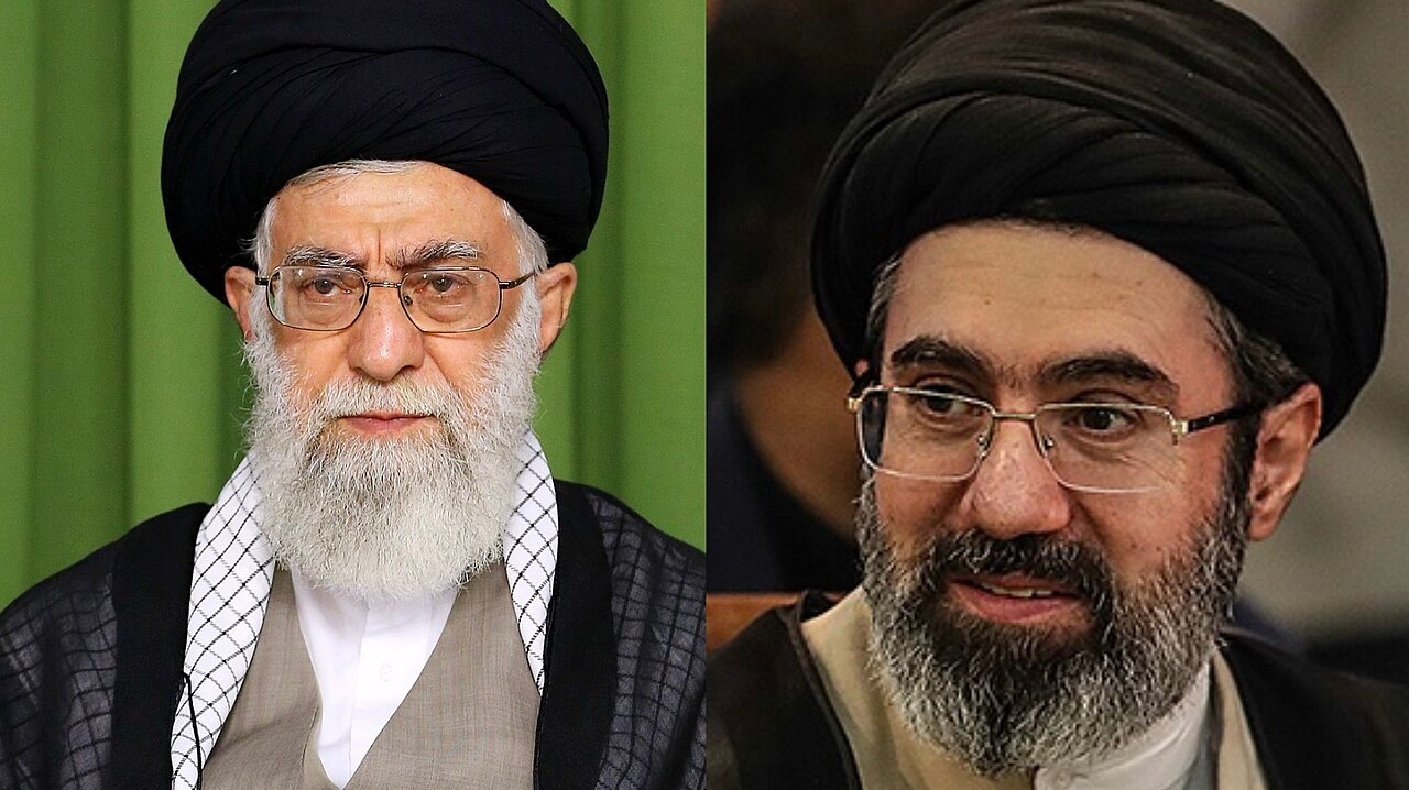 Хаменеи-старший (слева) и младший (справа)
