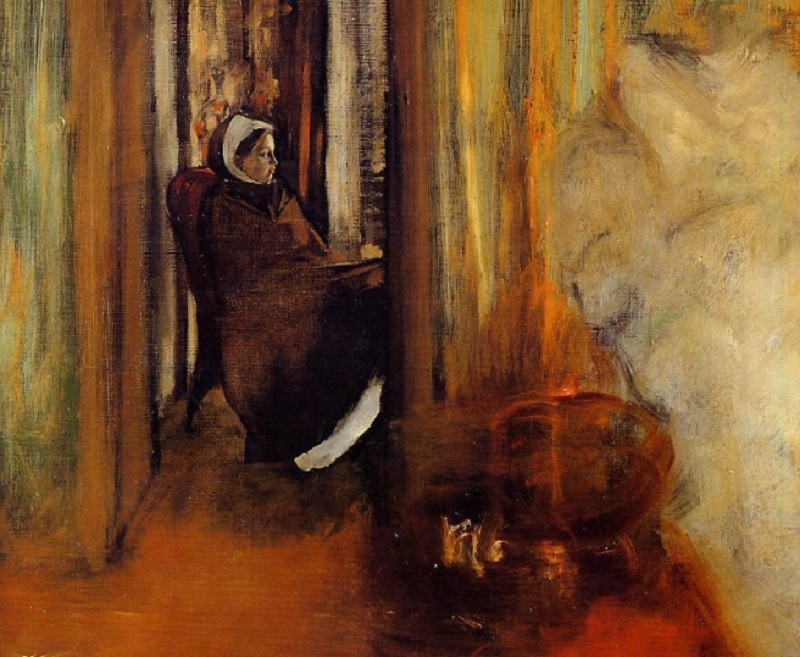 Эдгар Дега. Сиделка. 1873