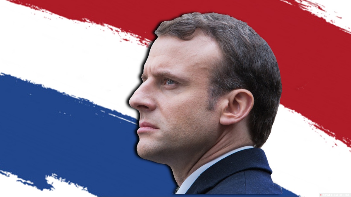 Президент Франции Эммануэль Макрон