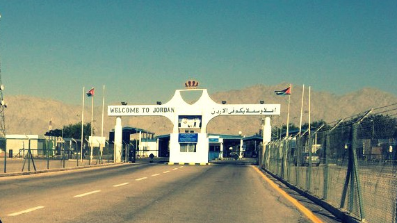Пограничный переход в Иорданию