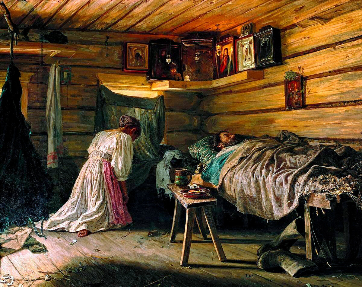  Больной муж, Василий Максимов 1881 