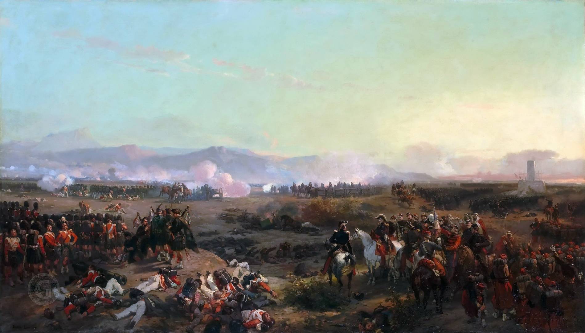 Эжен-Луи Лами. Битва при Альме 20 сентября 1854 года