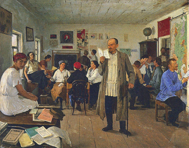 Ефим Чепцов. Переподготовка учителей. 1925