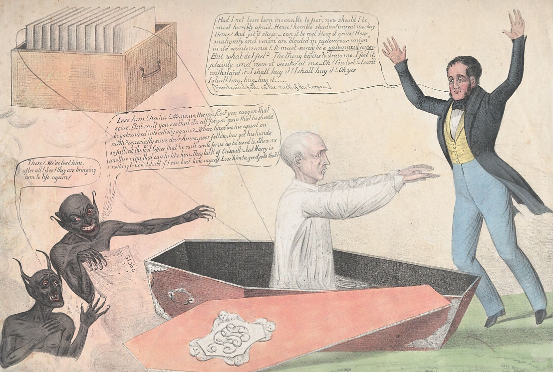 Генри Робинсон. Гальванизированный труп. 1836