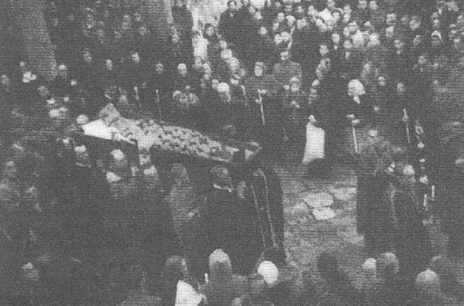 Похороны митрополита Андрея Шептицкого
