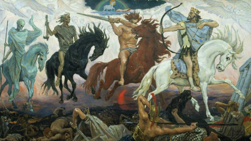Виктор Васнецов. Воины Апокалипсиса. 1887