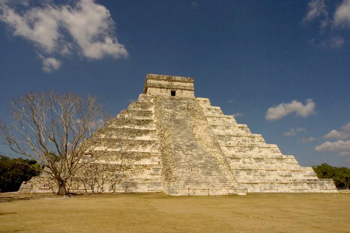 Пирамида Кукулькана. Чичен-Ица. Мексика