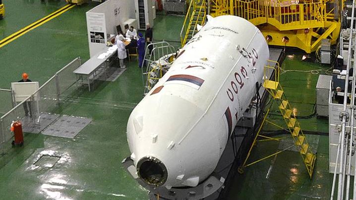 Предстартовая подготовка корабля «Союз МС-16»
