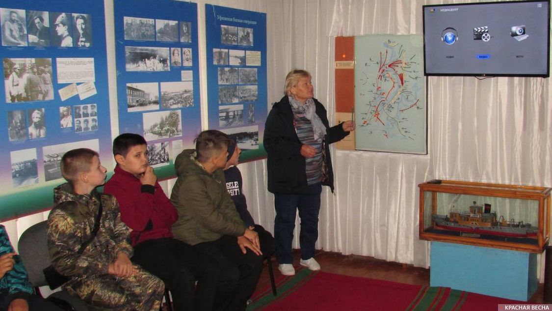 Экскурсия в музее В.И. Чапаева в селе Красный яр