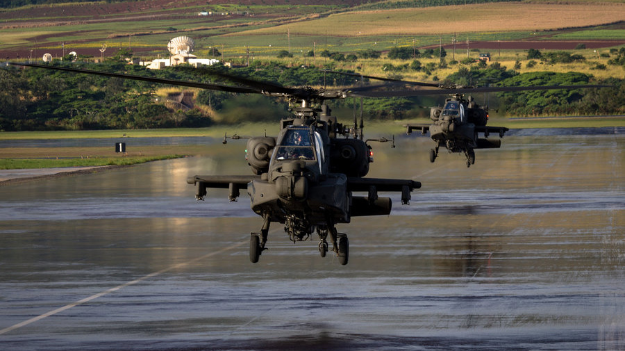 Боевые вертолеты АН-64 Apache