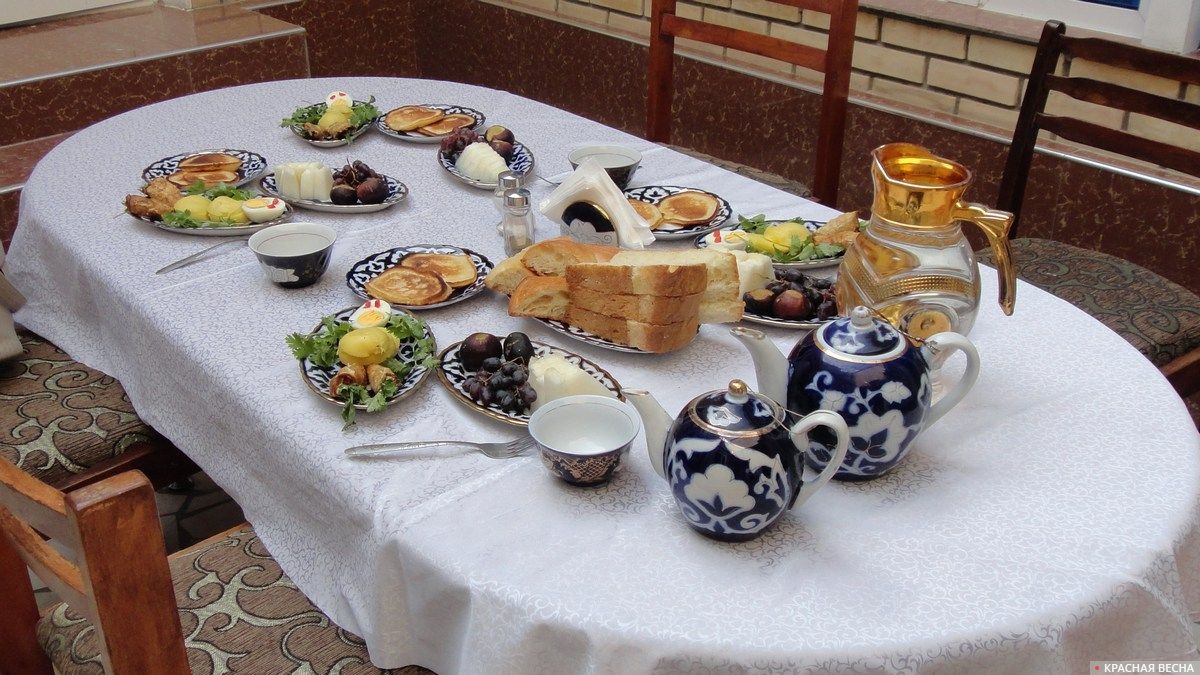 Узбекский завтрак