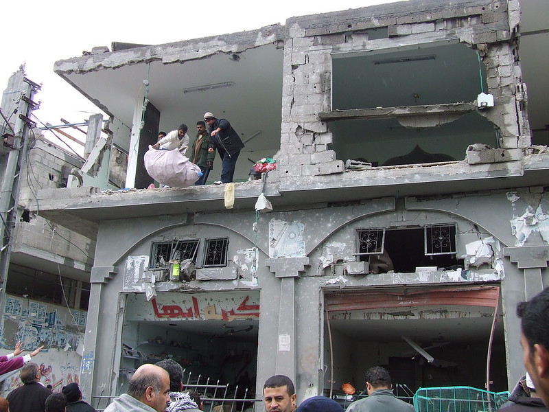Разрушения в Газе