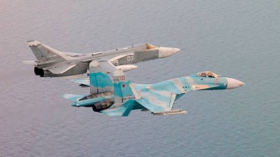 Су-27 и Су-24