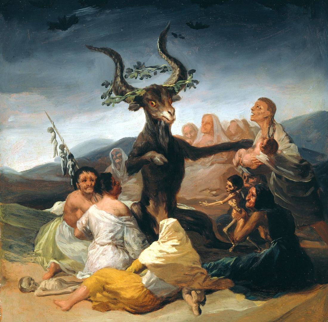 Франсиско Гойя. Шабаш ведьм в стране басков. 1798