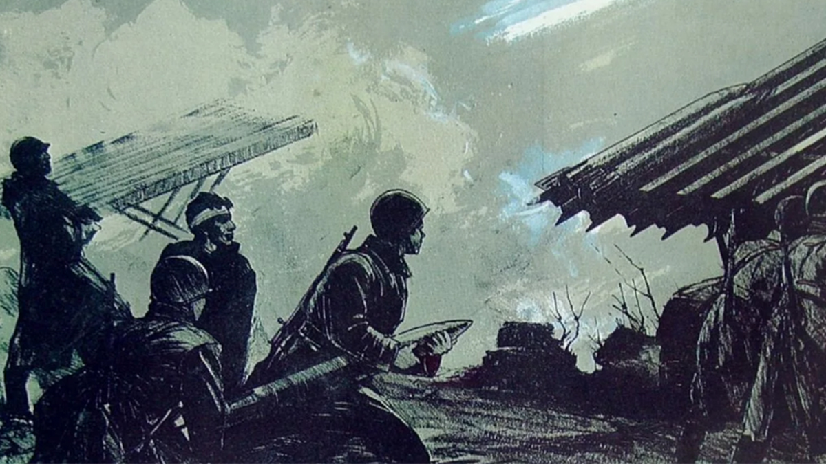 Федор Усыпенко. Рисунок о войне. 1940-е