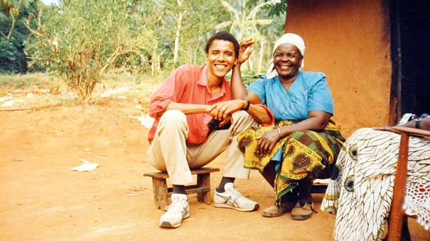Барак Обама и его африканская бабушка Сара