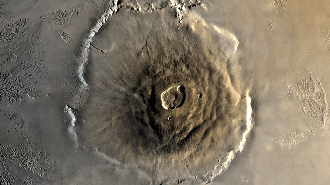 Гора Олимп. Марс