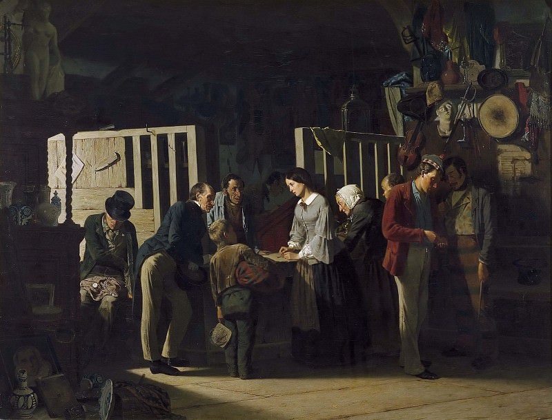 Карл де Юнкер. Ломбард. 1859