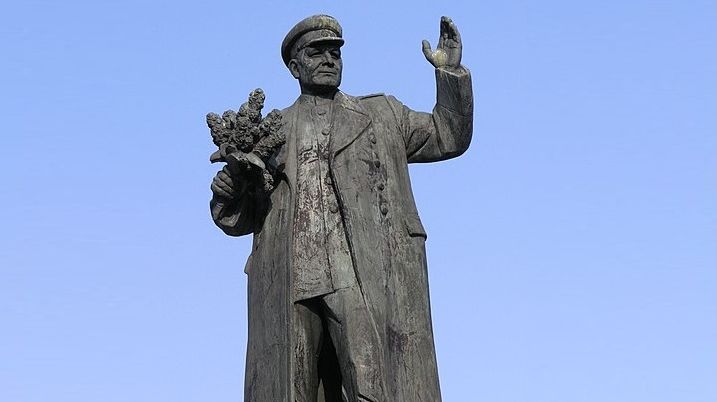 Памятник маршалу Советского Союза Ивану Степановичу Коневу. Прага