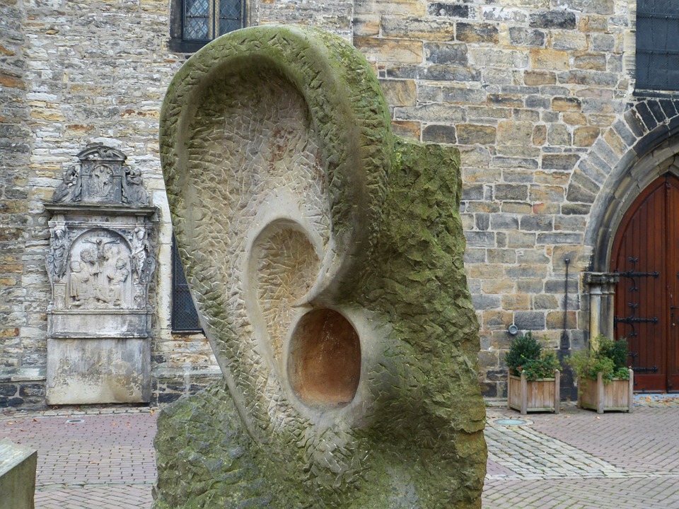 Скульптура уха