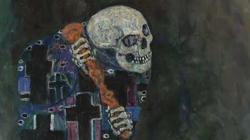 Густав Климт. Жизнь и смерть (фрагмент). 1908-1916