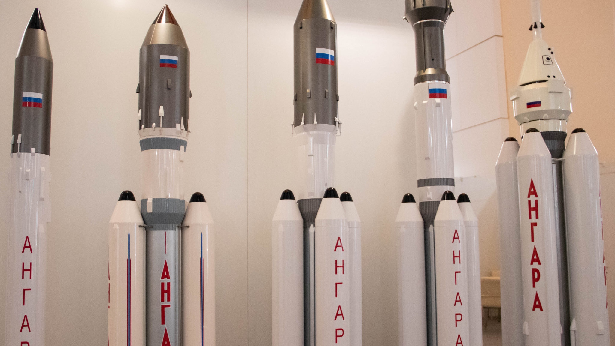 Макет ракеты «Ангара»