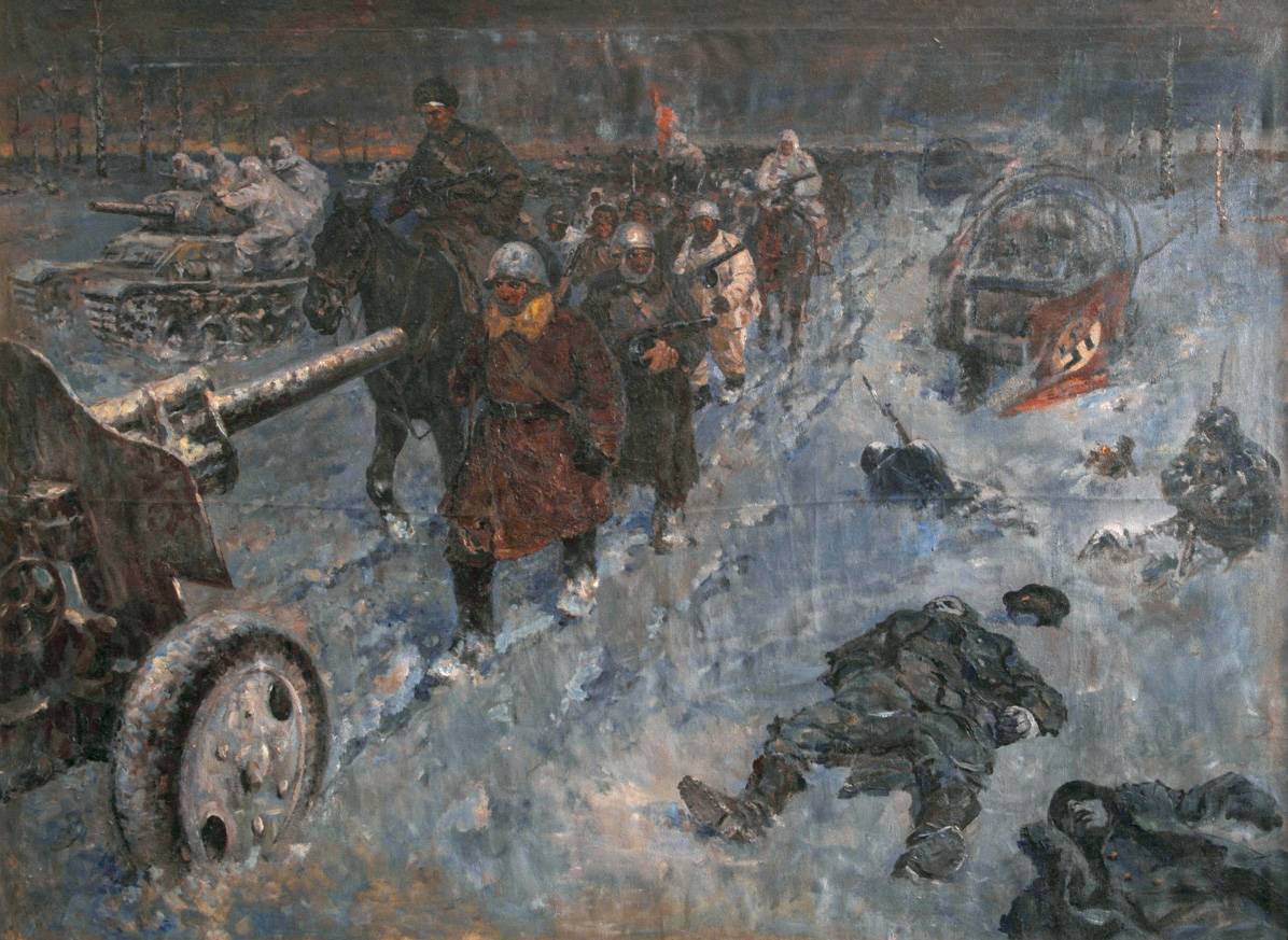 Пётр Кривоногов. Победители. 1942