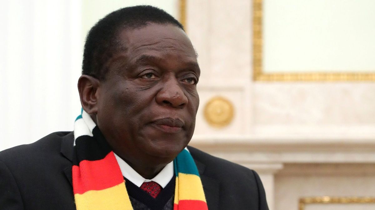 Президент Зимбабве Эммерсон Мнангагва