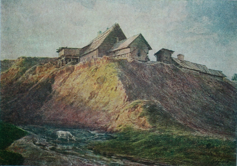 Карл Гун. Обрыв. 1872