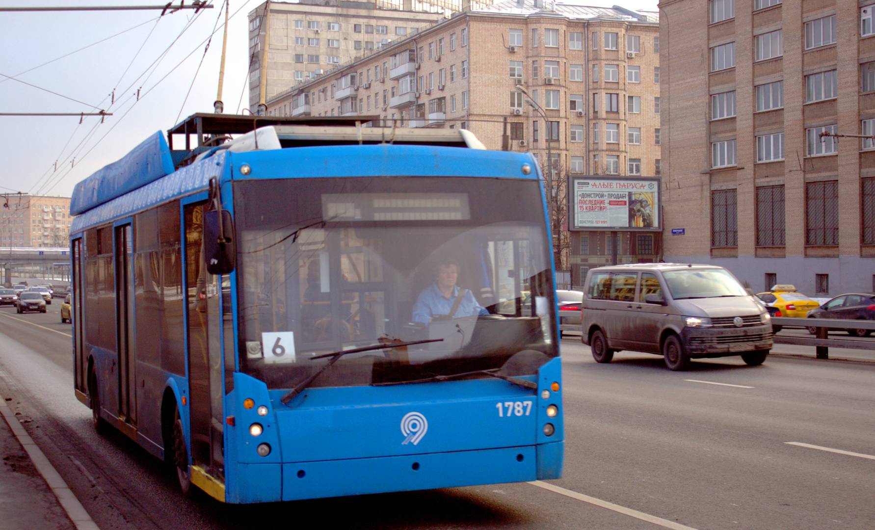 Троллейбус в Москве