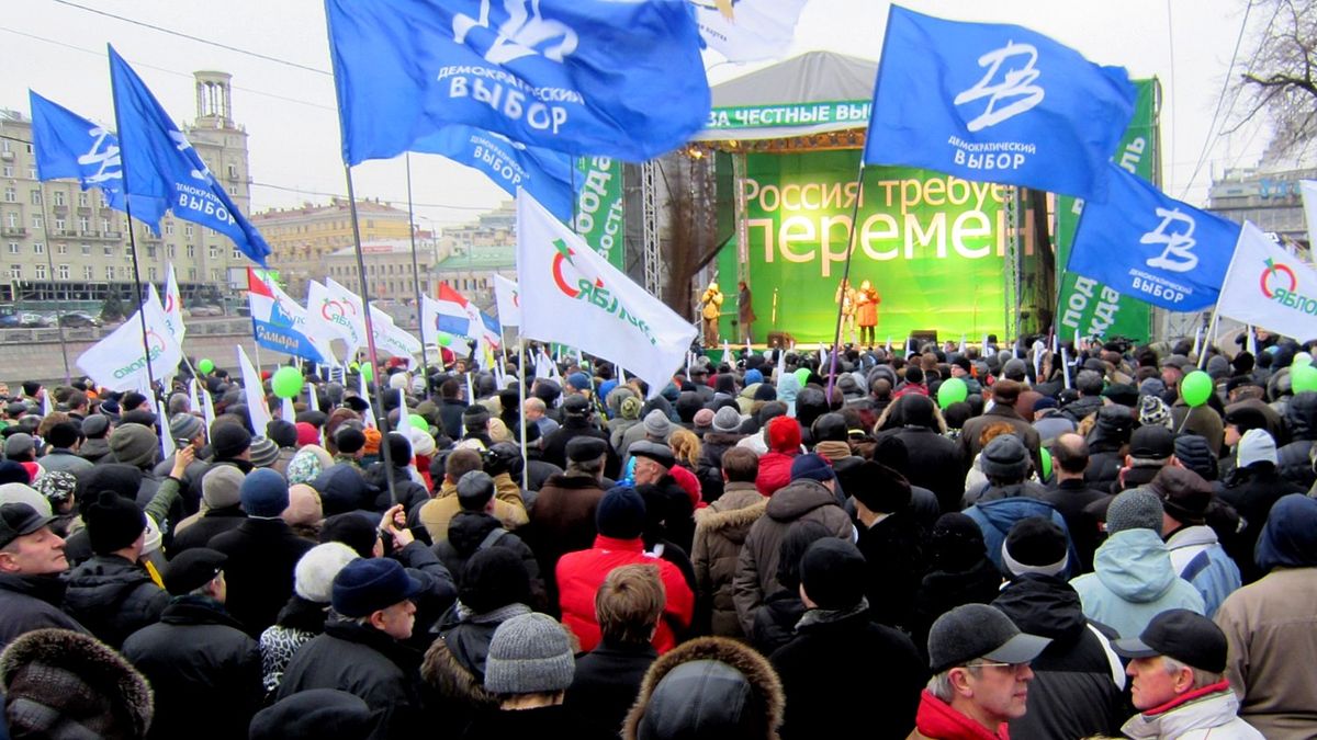 Митинг партии Яблоко в Москве 17 декабря 2011 года, Болотная площадь