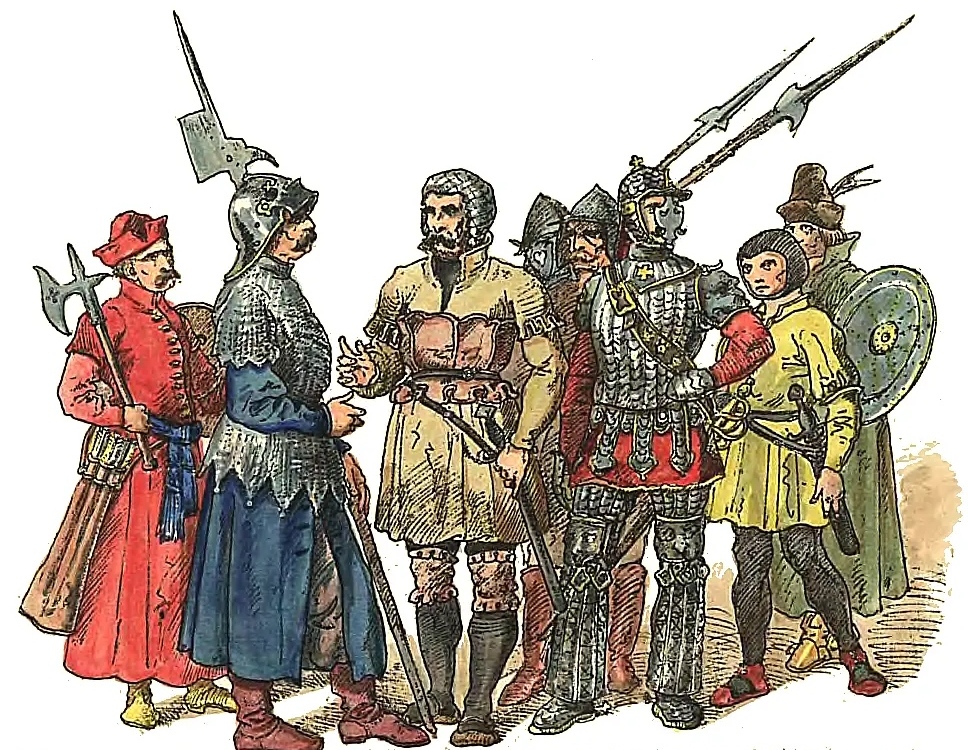 Ян Матейко. Польские солдаты 1507-1548. 1875