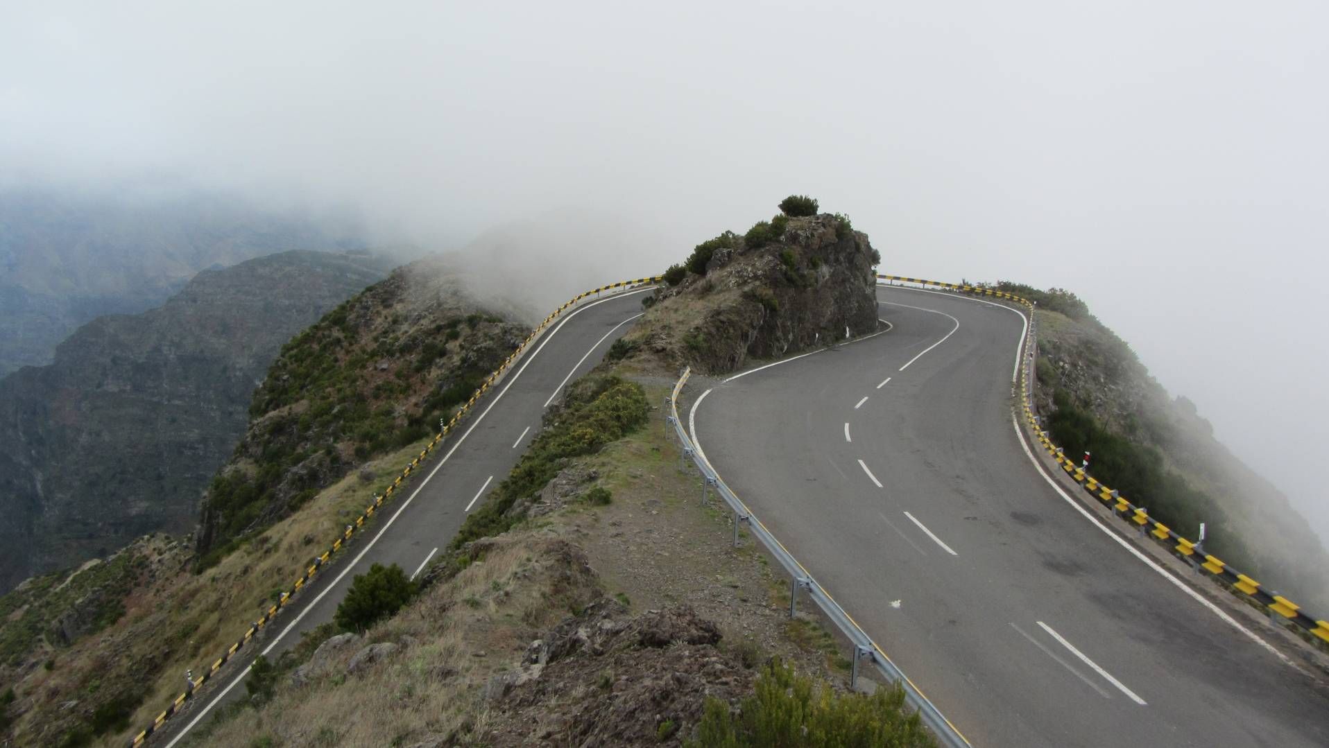 Опасные дороги на о. Мадейра