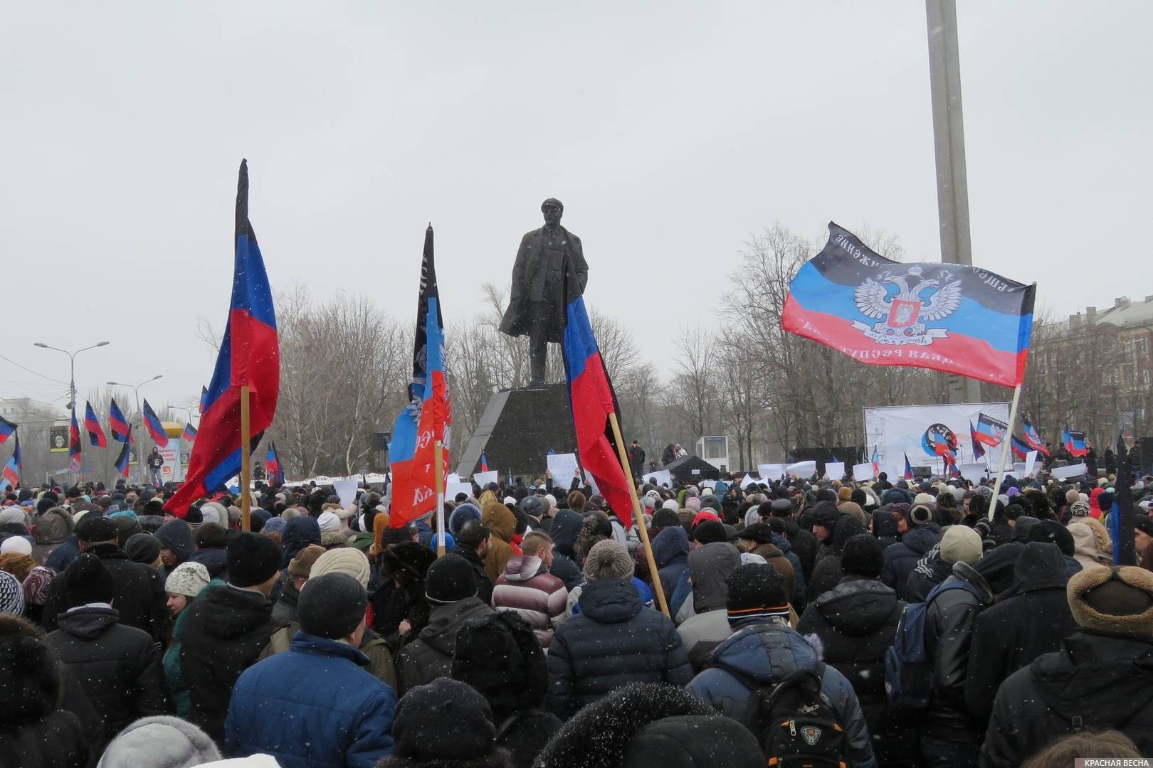 Митинг в ДНР 2017 года