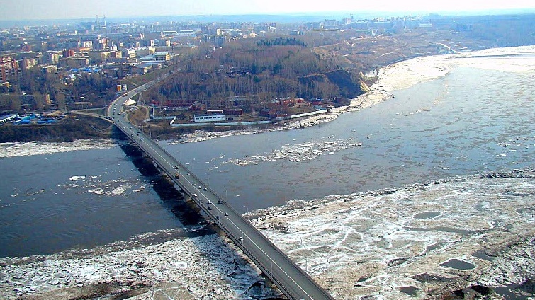 Коммунальный мост в Томске
