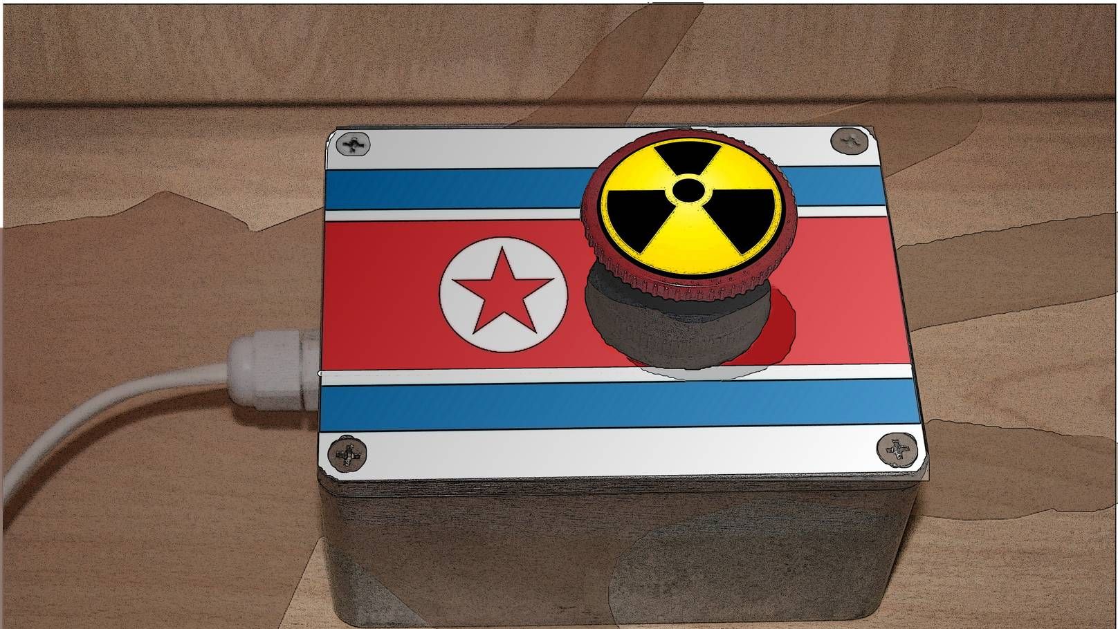 Ядерная кнопка. КНДР. Корея Комбакова