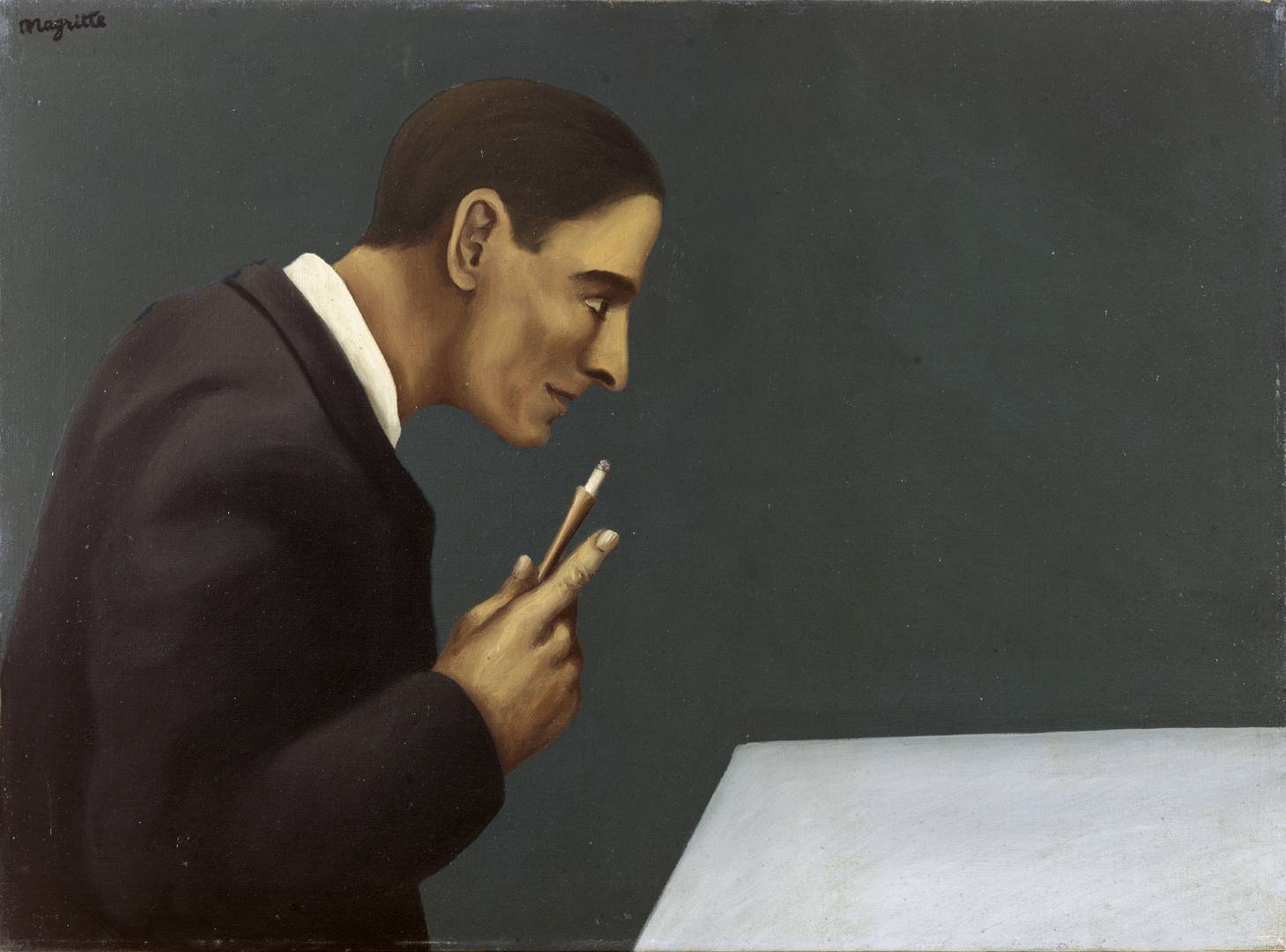 Человек, размышляющий о безумии. 1928