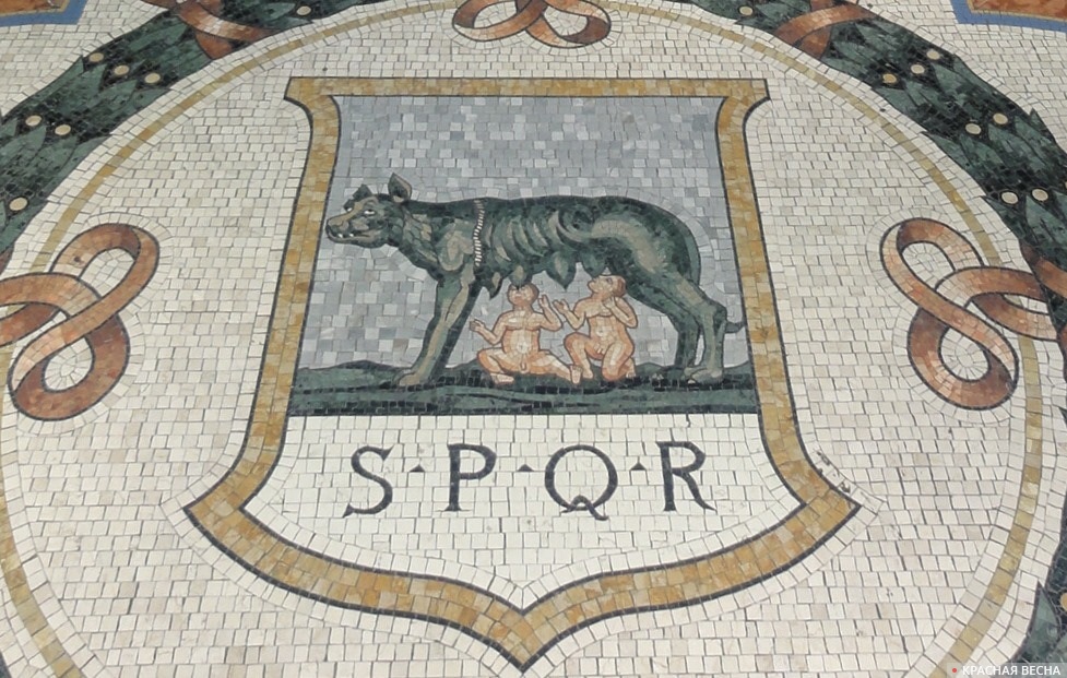 Италия Милан SPQR Империя