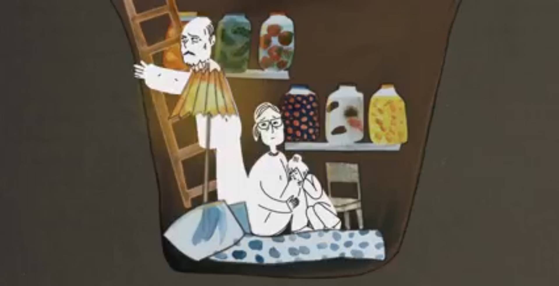 Кадр из анимационного мультфильма 