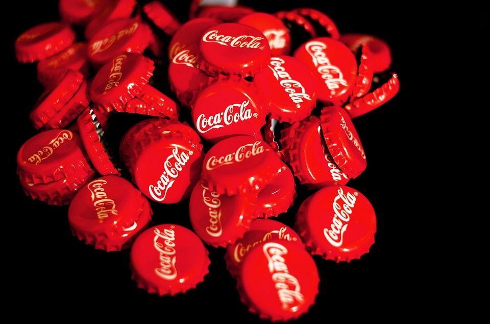 Крышки от Coca-Cola