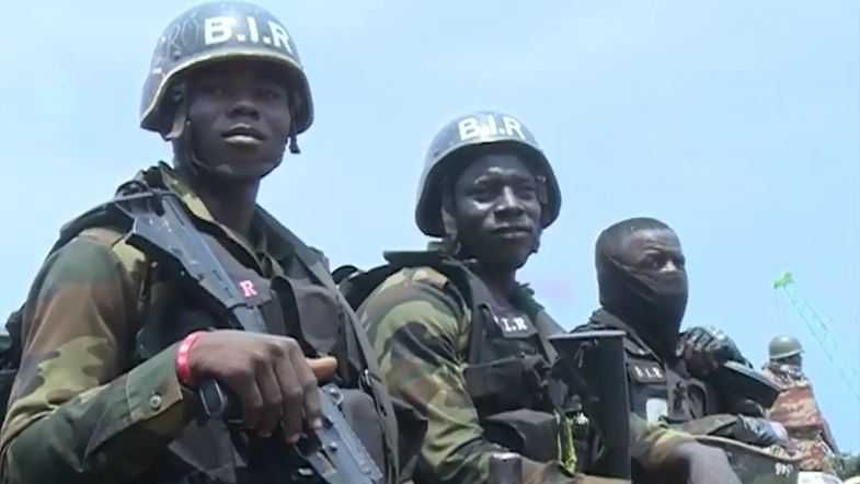 Военные Камеруна в Баменде, 21 июля 2019