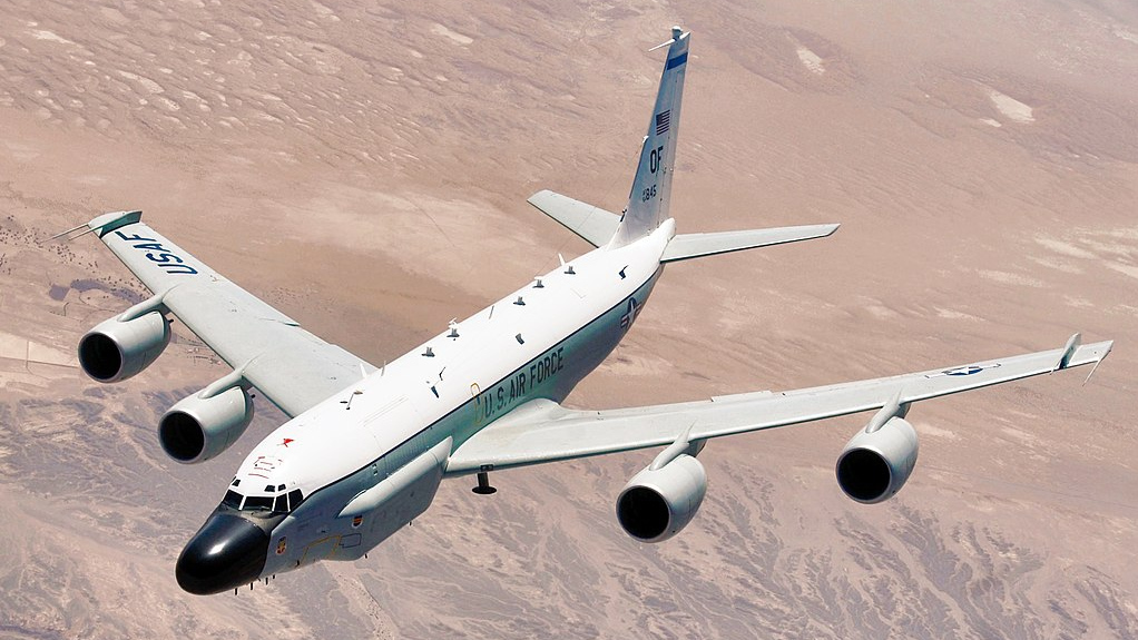 Самолет-разведчик RC-135 Rivet Joint